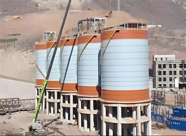 潜江经济开发区高架钢板仓